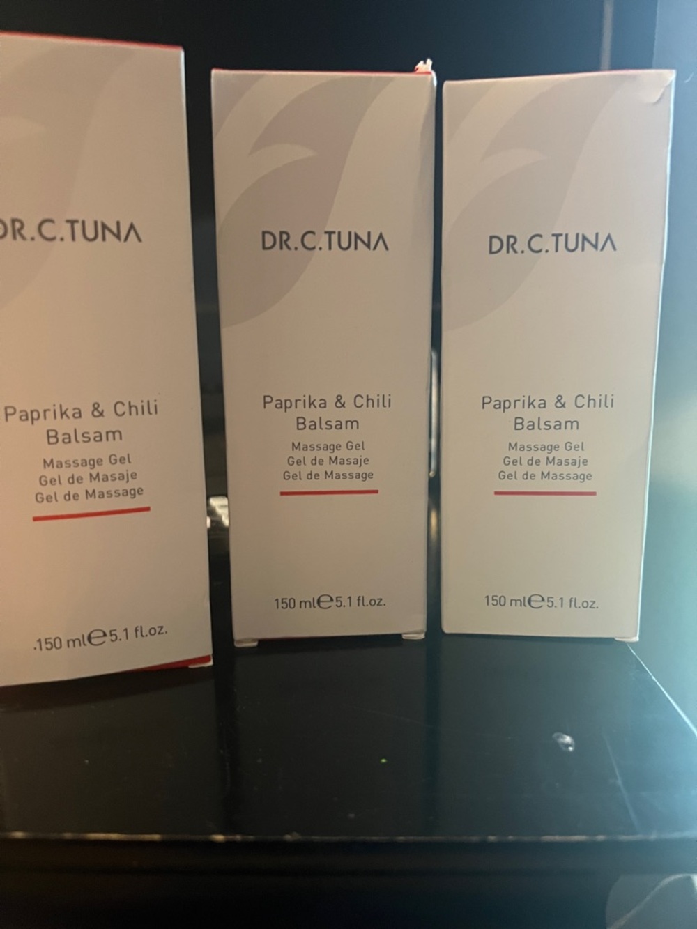 Farmasi Paprika & Chili Balsam Gel - White and Red Packaging